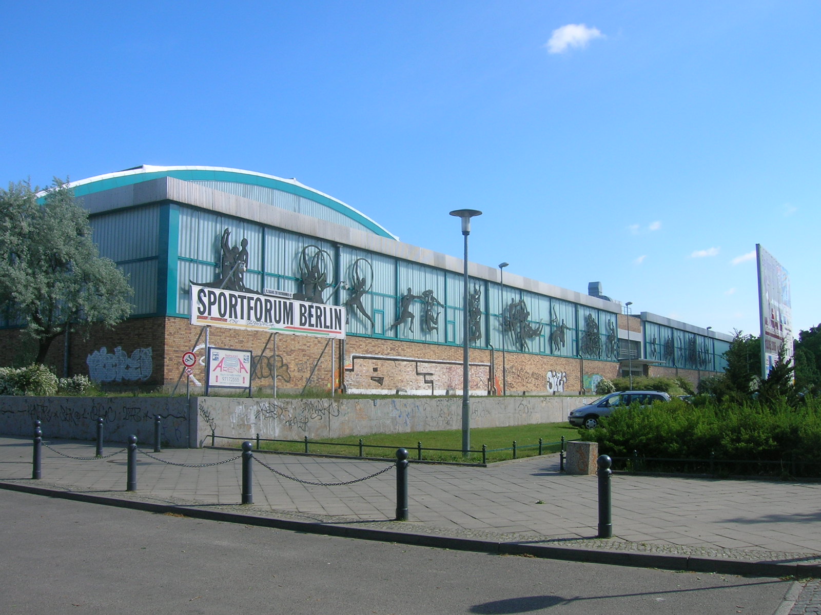 Sportforum Hohenschönhausen als Wettkampfstätte für Olympische Spiele in Berlin Danny Freymark